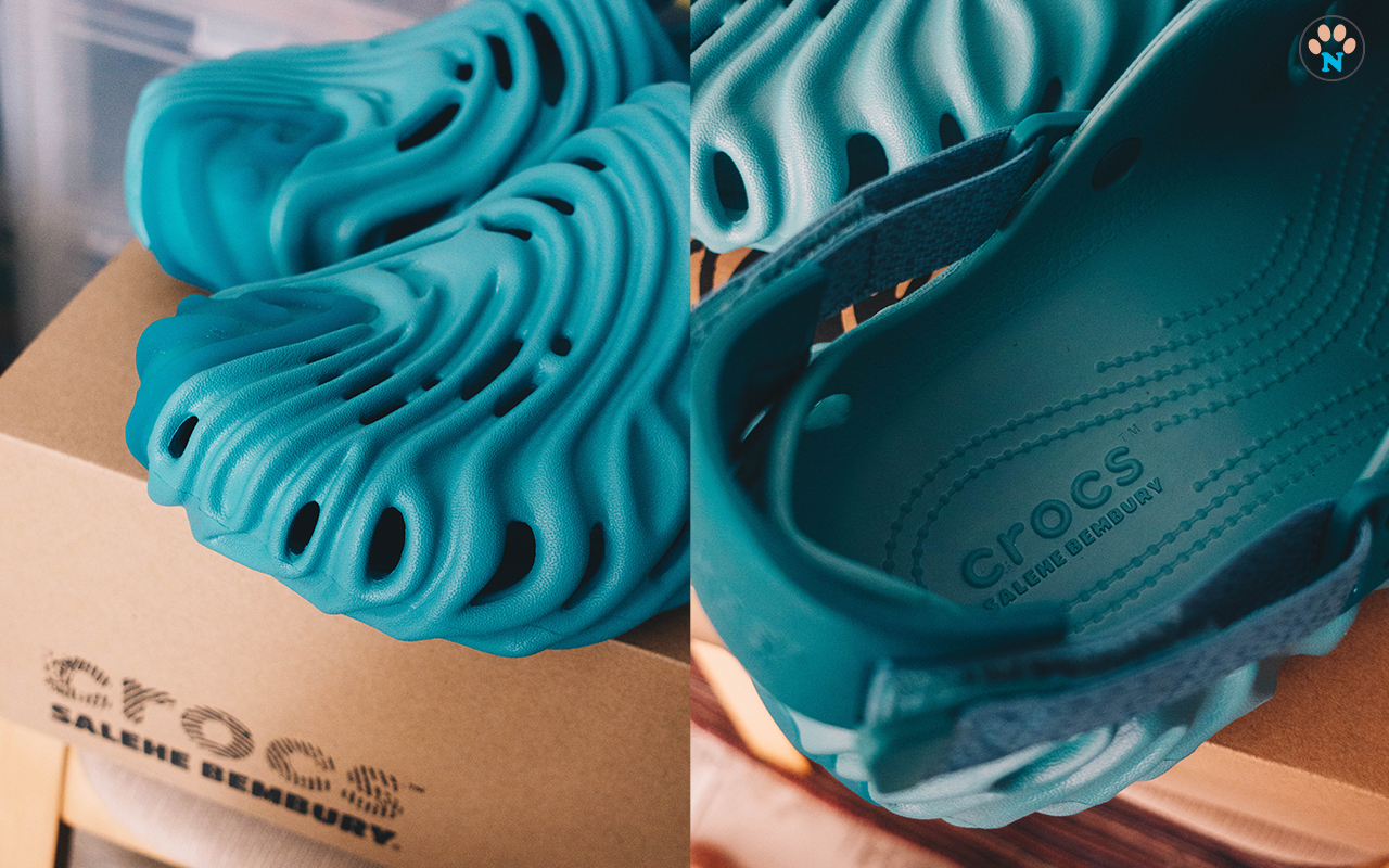 รองเท้าแตะแห่งปี Crocs x Salehe Bembury - Neighborfoot.