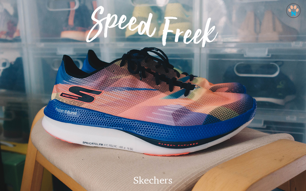 Skechers Speed Freek รองเท้าสายกลิ้ง กดปลายเท้า ส้นยก วิ่งเพลิน