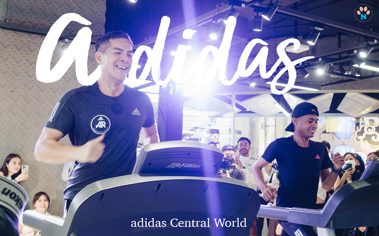 adidas Central World ร้านใหม่ ใหญ่ขึ้นหลายเท่า